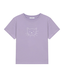 ARIGHTANGLE（アライトアングル）の「CAT FACE CROP TEE (3 COLOR)（Tシャツ/カットソー）」
