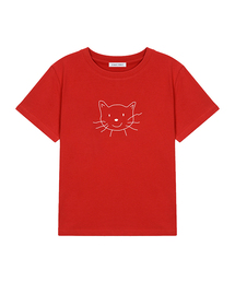 ARIGHTANGLE（アライトアングル）の「CAT FACE CROP TEE (3 COLOR)（Tシャツ/カットソー）」