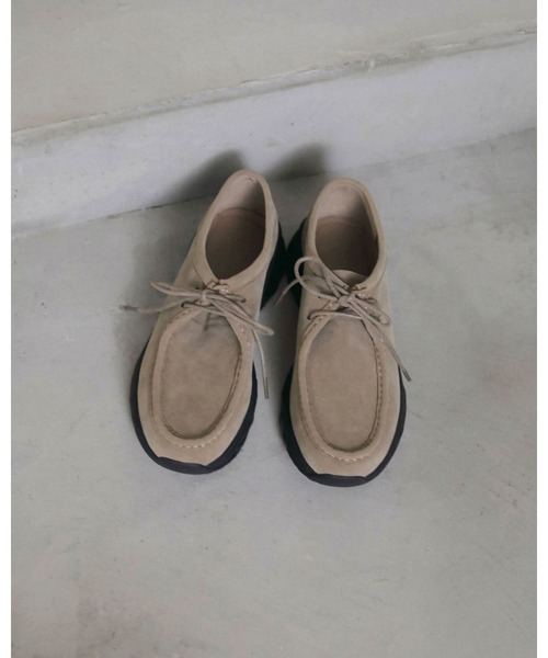 anuke(アンヌーク)の「Eco Suede Moccasin(モカシン/デッキシューズ・レディース・ベージュ/ブラック/ブラウン・38inch/37inch/36inch)」の20枚目の写真
