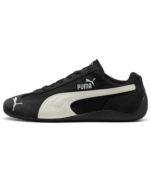 PUMA(プーマ)の「PUMA プーマ ユニセックス スピードキャット ナイロン スニーカー(スニーカー・メンズ・ブラック×ホワイト/カーキブラウン・22.5cm/26.0cm/25.5cm/27.0cm/26.5cm/25.0cm/23.5cm/23.0cm/24.5cm/24.0cm/28.0cm/27.5cm/29.0cm/28.5cm)」の2枚目の写真