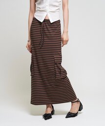WHO'S WHO gallery | ボーダーカーゴロングスカート(スカート)