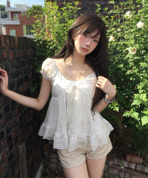 Summer flawa shift blouse — летняя свободная блузка‑шифт