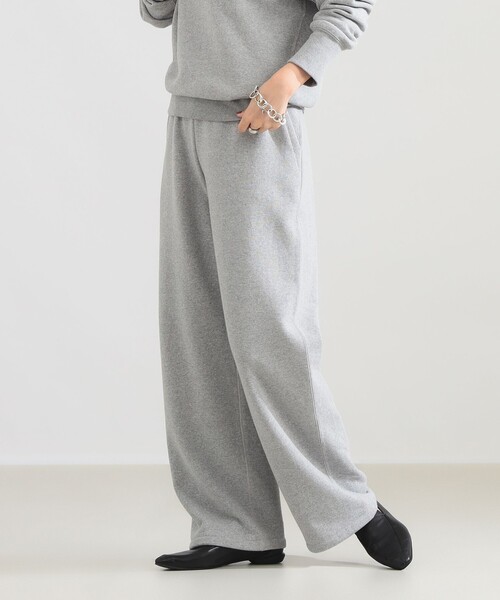 Demi-Luxe BEAMS（デミルクス ビームス）の「AK+1 / 裏毛 スウェット パンツ（スウェットパンツ・レディース・グレー/ブラック・38/36）」の6枚目の写真