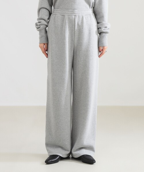 Demi-Luxe BEAMS（デミルクス ビームス）の「AK+1 / 裏毛 スウェット パンツ（スウェットパンツ・レディース・グレー/ブラック・38/36）」の10枚目の写真