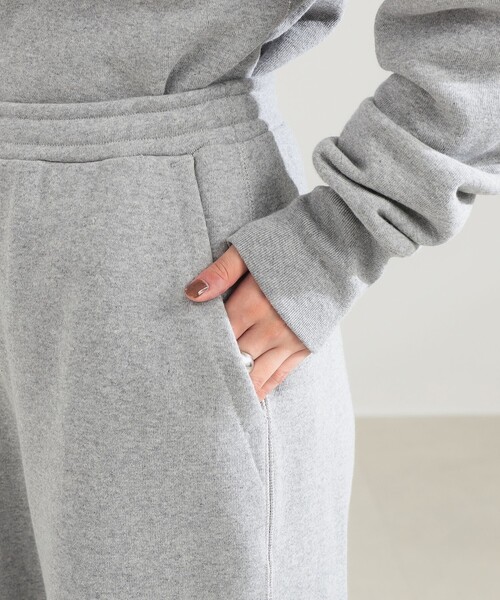 Demi-Luxe BEAMS（デミルクス ビームス）の「AK+1 / 裏毛 スウェット パンツ（スウェットパンツ・レディース・グレー/ブラック・38/36）」の14枚目の写真