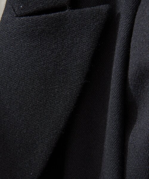 UNFORM(アンフォーム)の「【2026AW Debut】【UNFORM】チェスターコート(チェスターコート・レディース・ブラック/バーガンディー・FREE)」の12枚目の写真