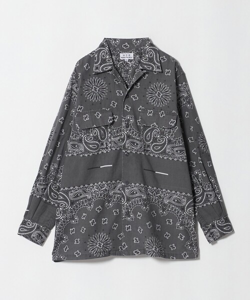 Steven Alan(スティーブンアラン)の「<B.T.R Behind The River × Steven Alan> BANDANA SHIRT/シャツ(シャツ/ブラウス・メンズ・グレー系/ブラウン系・L/M)」の1枚目の写真