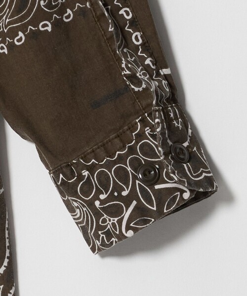 Steven Alan(スティーブンアラン)の「<B.T.R Behind The River × Steven Alan> BANDANA SHIRT/シャツ(シャツ/ブラウス・メンズ・グレー系/ブラウン系・L/M)」の10枚目の写真