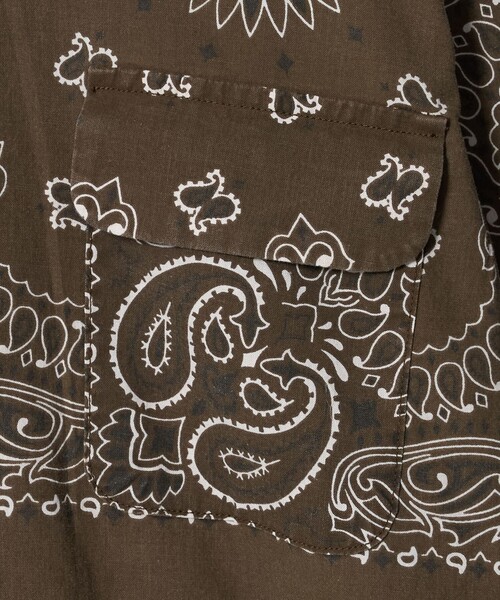 Steven Alan(スティーブンアラン)の「<B.T.R Behind The River × Steven Alan> BANDANA SHIRT/シャツ(シャツ/ブラウス・メンズ・グレー系/ブラウン系・L/M)」の11枚目の写真