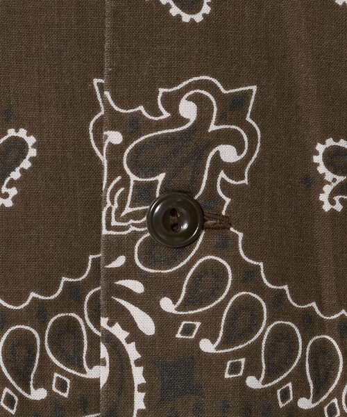 Steven Alan(スティーブンアラン)の「<B.T.R Behind The River × Steven Alan> BANDANA SHIRT/シャツ(シャツ/ブラウス・メンズ・グレー系/ブラウン系・L/M)」の12枚目の写真