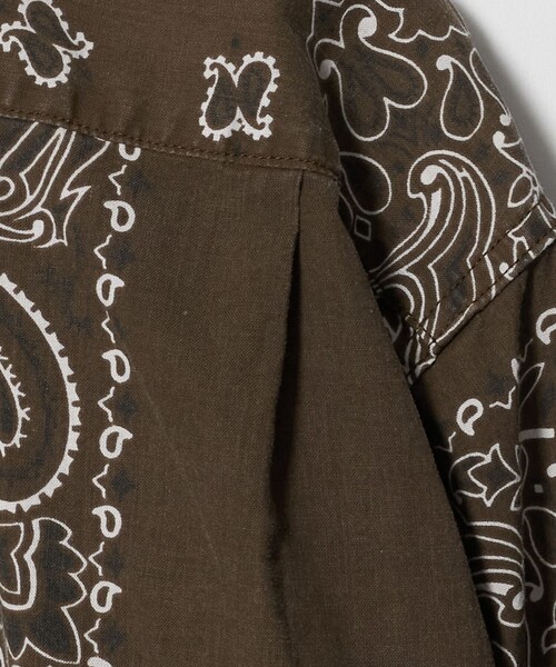 Steven Alan(スティーブンアラン)の「<B.T.R Behind The River × Steven Alan> BANDANA SHIRT/シャツ(シャツ/ブラウス・メンズ・グレー系/ブラウン系・L/M)」の13枚目の写真