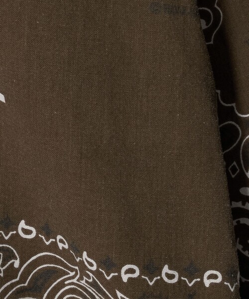 Steven Alan(スティーブンアラン)の「<B.T.R Behind The River × Steven Alan> BANDANA SHIRT/シャツ(シャツ/ブラウス・メンズ・グレー系/ブラウン系・L/M)」の3枚目の写真