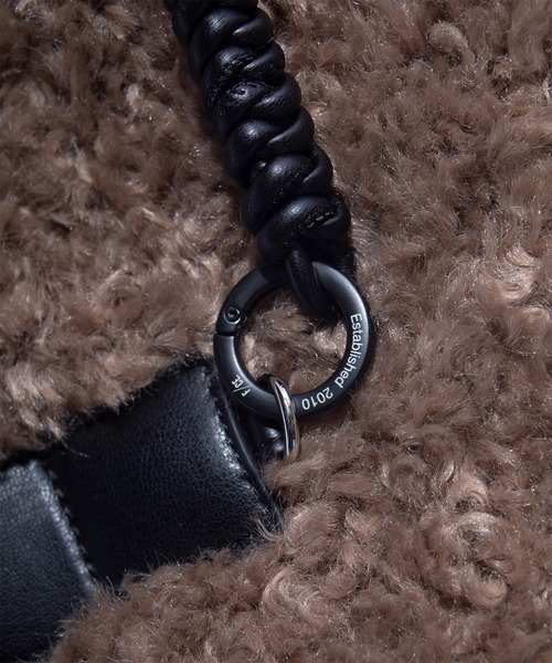 F/CE. (エフシーイー)の「F/CE. BOA 2WAY TOTE BAG / エフシーイー ボア 2ウェイ トートバッグ(トートバッグ・レディース・ベージュ/ブラック・FREE)」の11枚目の写真