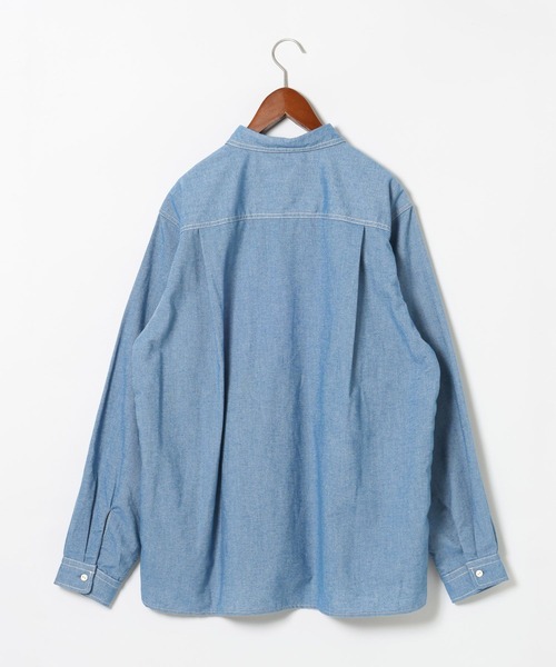 niko and...（ニコアンド）の「【ANDSEWN (アンドソーン)】ビンテージ刺繍シャツ（シャツ/ブラウス・メンズ・ブルー/グレー・MEDIUM/LARGE）」の21枚目の写真