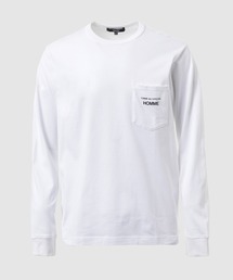 CdG HOMME LOGO LONG SLEEVE T-SHIRT