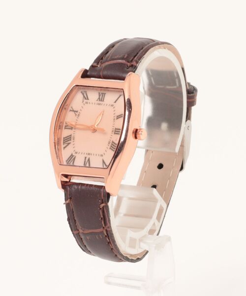 Burner(バーナー)の「【lux sea jewelry(ラックス・シー・ジュエリー)】アナログ腕時計 lux-anawatch-3-4(アナログ腕時計・レディース・レッド/ブラック/ブラウン・FREE)」の1枚目の写真