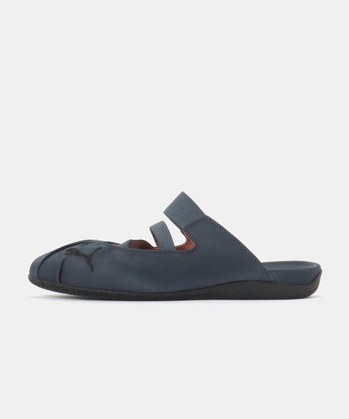 PUMA(プーマ)の「PUMA WOMENS SPEEDCAT MULE SATIN 409911-01(サンダル・レディース・ブルー系その他・23cm/24.5cm/24cm/23.5cm/25cm)」の1枚目の写真