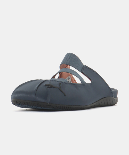 PUMA(プーマ)の「PUMA WOMENS SPEEDCAT MULE SATIN 409911-01(サンダル・レディース・ブルー系その他・23cm/24.5cm/24cm/23.5cm/25cm)」の5枚目の写真
