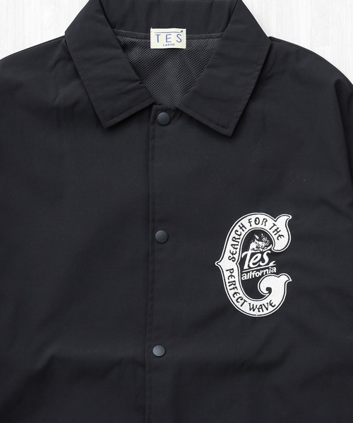 The Endless Summer(エンドレスサマー)の「TES 60's SURF CLUB COACH JACKET / コーチジャケット(ナイロンジャケット・メンズ・ベージュ/ブラック/ネイビー・X-LARGE/LARGE/MEDIUM)」の5枚目の写真