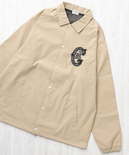 The Endless Summer(エンドレスサマー)の「TES 60's SURF CLUB COACH JACKET / コーチジャケット(ナイロンジャケット・メンズ・ベージュ/ブラック/ネイビー・X-LARGE/LARGE/MEDIUM)」の9枚目の写真