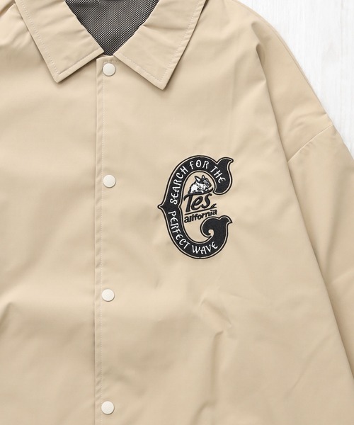 The Endless Summer(エンドレスサマー)の「TES 60's SURF CLUB COACH JACKET / コーチジャケット(ナイロンジャケット・メンズ・ベージュ/ブラック/ネイビー・X-LARGE/LARGE/MEDIUM)」の10枚目の写真