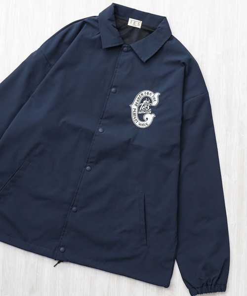 The Endless Summer(エンドレスサマー)の「TES 60's SURF CLUB COACH JACKET / コーチジャケット(ナイロンジャケット・メンズ・ベージュ/ブラック/ネイビー・X-LARGE/LARGE/MEDIUM)」の16枚目の写真