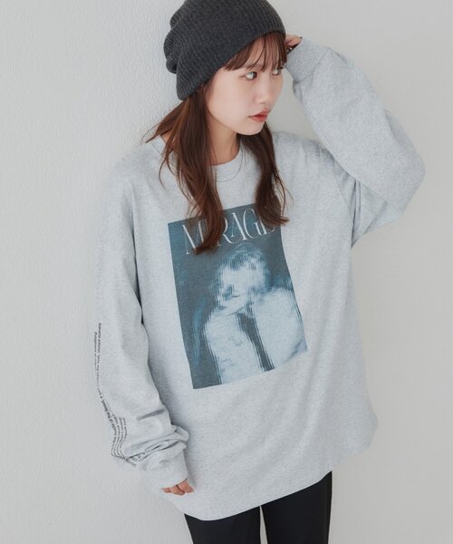 DISCOAT(ディスコート)の「【Enlude】アソートタイポグラフフォトロンT《ユニセックス》(Tシャツ/カットソー・レディース・チャコールグレー/グレー/オフホワイト・MEDIUM/LARGE)」の1枚目の写真