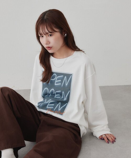 DISCOAT(ディスコート)の「【Enlude】アソートタイポグラフフォトロンT《ユニセックス》(Tシャツ/カットソー・レディース・チャコールグレー/グレー/オフホワイト・MEDIUM/LARGE)」の5枚目の写真