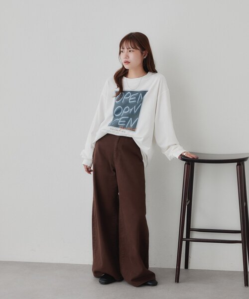 DISCOAT(ディスコート)の「【Enlude】アソートタイポグラフフォトロンT《ユニセックス》(Tシャツ/カットソー・レディース・チャコールグレー/グレー/オフホワイト・MEDIUM/LARGE)」の10枚目の写真
