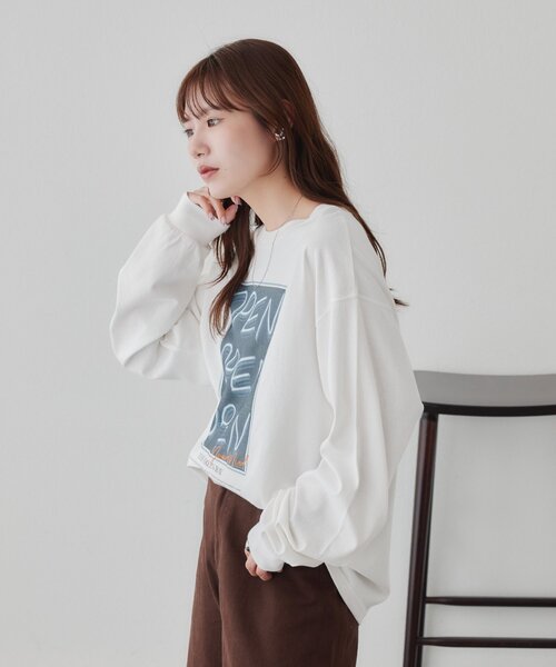 DISCOAT(ディスコート)の「【Enlude】アソートタイポグラフフォトロンT《ユニセックス》(Tシャツ/カットソー・レディース・チャコールグレー/グレー/オフホワイト・MEDIUM/LARGE)」の11枚目の写真