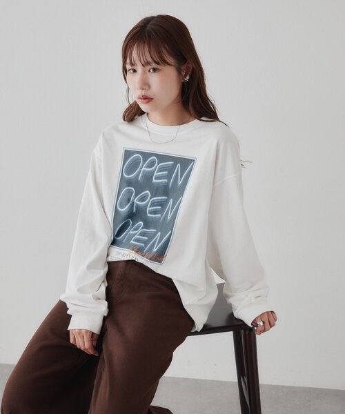 DISCOAT(ディスコート)の「【Enlude】アソートタイポグラフフォトロンT《ユニセックス》(Tシャツ/カットソー・レディース・チャコールグレー/グレー/オフホワイト・MEDIUM/LARGE)」の12枚目の写真