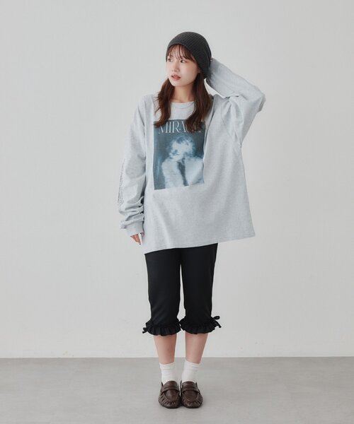 DISCOAT(ディスコート)の「【Enlude】アソートタイポグラフフォトロンT《ユニセックス》(Tシャツ/カットソー・レディース・チャコールグレー/グレー/オフホワイト・MEDIUM/LARGE)」の18枚目の写真