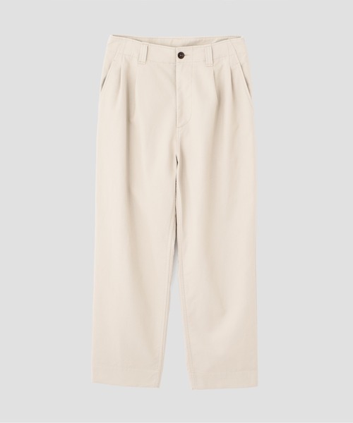 MHL.(エムエイチエル)の「JAPANESE DENSE COTTON(その他パンツ・メンズ・オリーブドラブ/ライトベージュ・SMALL/LARGE/MEDIUM)」の6枚目の写真