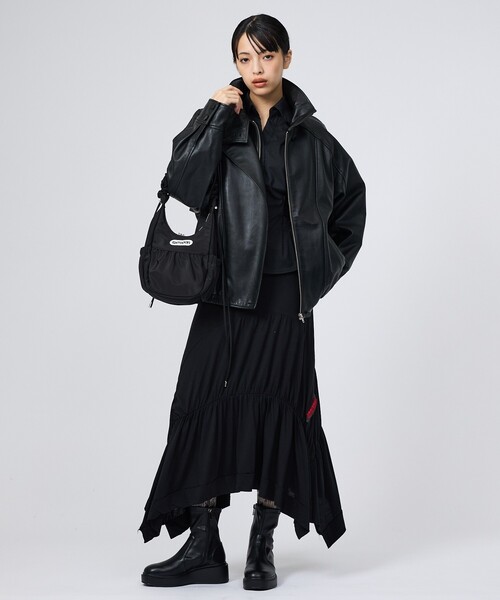 OUTDOOR PRODUCTS(アウトドアプロダクツ)の「【OUTDOOR PRODUCTS】Egg Shoulder Bag / エッグショルダーバッグ / ユニセックス(ショルダーバッグ・メンズ・ブラック/ブラウン・フリー)」の3枚目の写真
