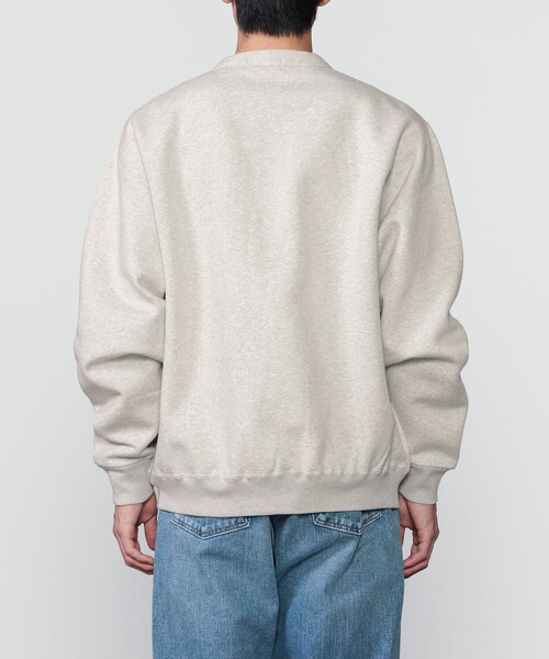 GYMPHLEX(ジムフレックス)の「Gymphlex | スウェット Vネックカーディガン MEN(カーディガン/ボレロ・メンズ・グレー・L)」の11枚目の写真