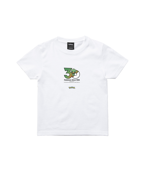 ZOZOSPOT(ゾゾスポット)の「Pokemon 30th Anniversary 1025 T-shirt 「カプサイジ」(Tシャツ/カットソー・レディース・ホワイト・160cm/150cm/140cm/130cm/120cm/110cm/100cm/XXX-LARGE/XX-LARGE/X-LARGE/LARGE/MEDIUM/SMALL)」の2枚目の写真