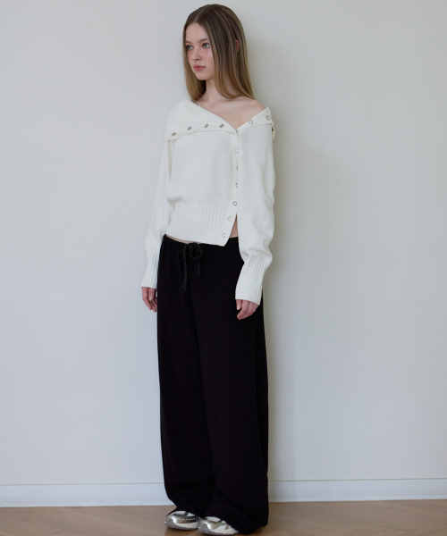 ROSEFRANTZ（ロゼフランツ）の「Fold Off Shoulder Knit [Ivory]（ニット/セーター・レディース・アイボリー・OS）」の3枚目の写真