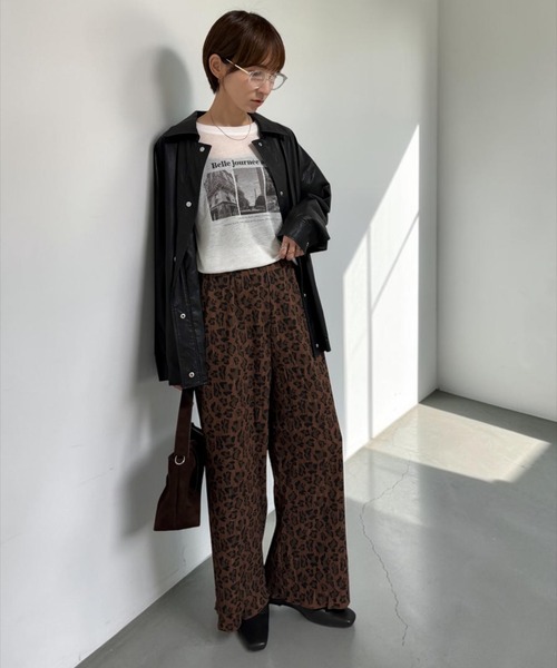 THE SOIS(ソア)の「フォトプリントシアーロンT(Tシャツ/カットソー・レディース・オフホワイト/ブラック・FREE)」の22枚目の写真