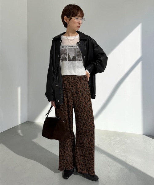 THE SOIS(ソア)の「フォトプリントシアーロンT(Tシャツ/カットソー・レディース・オフホワイト/ブラック・FREE)」の21枚目の写真
