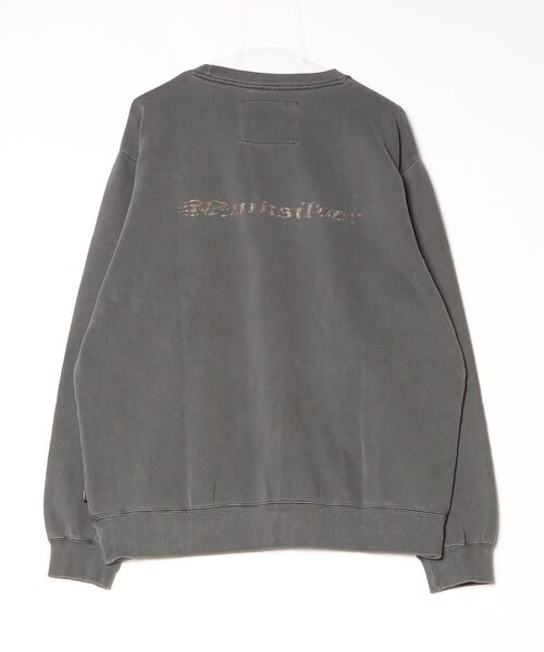 Quiksilver(クイックシルバー)の「クイックシルバー QUIKSILVER MERCURY SWEAT CREW(スウェット・メンズ・ライトグレー/ブラック・L/M/LL)」の6枚目の写真