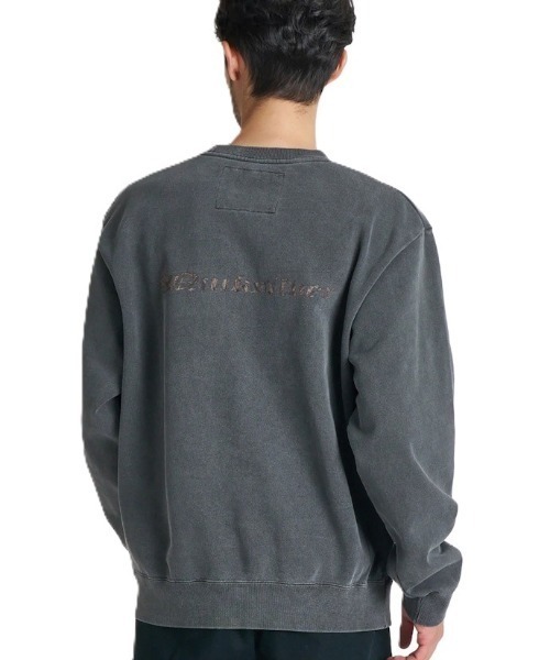 Quiksilver(クイックシルバー)の「クイックシルバー QUIKSILVER MERCURY SWEAT CREW(スウェット・メンズ・ライトグレー/ブラック・L/M/LL)」の4枚目の写真
