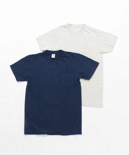 Velva Sheen(ベルバシーン)の「【Velva Sheen】ベルバシーン 2パックポケット付きTシャツ(Tシャツ/カットソー・メンズ・ブラック×ホワイト/ホワイト×グレー/ホワイト×ネイビー/ブラック×グレー/ブルー系その他/ホワイト×ブラック・SMALL/LARGE/MEDIUM)」の6枚目の写真