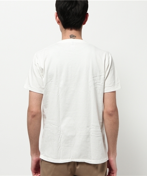 Velva Sheen(ベルバシーン)の「【Velva Sheen】ベルバシーン 2パックポケット付きTシャツ(Tシャツ/カットソー・メンズ・ブラック×ホワイト/ホワイト×グレー/ホワイト×ネイビー/ブラック×グレー/ブルー系その他/ホワイト×ブラック・SMALL/LARGE/MEDIUM)」の9枚目の写真