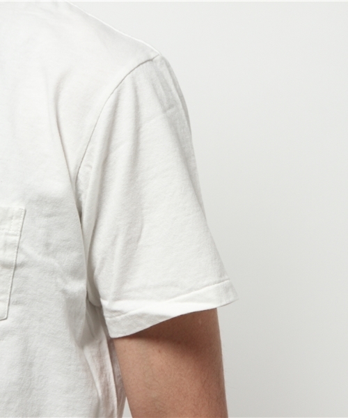 Velva Sheen(ベルバシーン)の「【Velva Sheen】ベルバシーン 2パックポケット付きTシャツ(Tシャツ/カットソー・メンズ・ブラック×ホワイト/ホワイト×グレー/ホワイト×ネイビー/ブラック×グレー/ブルー系その他/ホワイト×ブラック・SMALL/LARGE/MEDIUM)」の11枚目の写真