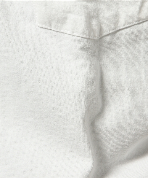 Velva Sheen(ベルバシーン)の「【Velva Sheen】ベルバシーン 2パックポケット付きTシャツ(Tシャツ/カットソー・メンズ・ブラック×ホワイト/ホワイト×グレー/ホワイト×ネイビー/ブラック×グレー/ブルー系その他/ホワイト×ブラック・SMALL/LARGE/MEDIUM)」の13枚目の写真