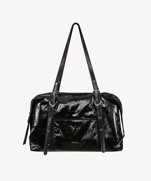 MYSHELL（マイシェル）の「シャイニー ショルダーバッグ_35052SH(2color)（ショルダーバッグ・レディース・ブラック/アイボリー・FREE）」の3枚目の写真