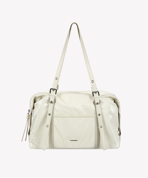 MYSHELL（マイシェル）の「シャイニー ショルダーバッグ_35052SH(2color)（ショルダーバッグ・レディース・ブラック/アイボリー・FREE）」の4枚目の写真