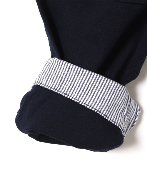 GLOBAL WORK（グローバルワーク）の「【キッズ】ストレッチターンバックパンツ/709766（その他パンツ・キッズ・ネイビー/ベージュ/ライトグリーン・MEDIUM/LARGE/SMALL/X-LARGE）」の10枚目の写真