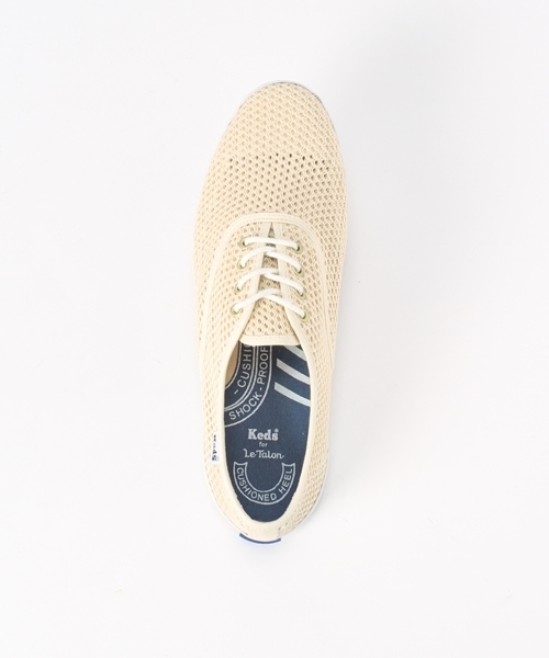 LE TALON(ルタロン)の「Keds Champion Oxford メッシュ◆(スニーカー・レディース・アイボリー/ネイビー・37.5/36.5/36/37/38/35.5)」の10枚目の写真