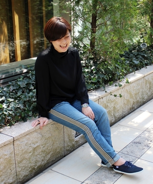LE TALON(ルタロン)の「Keds Champion Oxford メッシュ◆(スニーカー・レディース・アイボリー/ネイビー・37.5/36.5/36/37/38/35.5)」の9枚目の写真